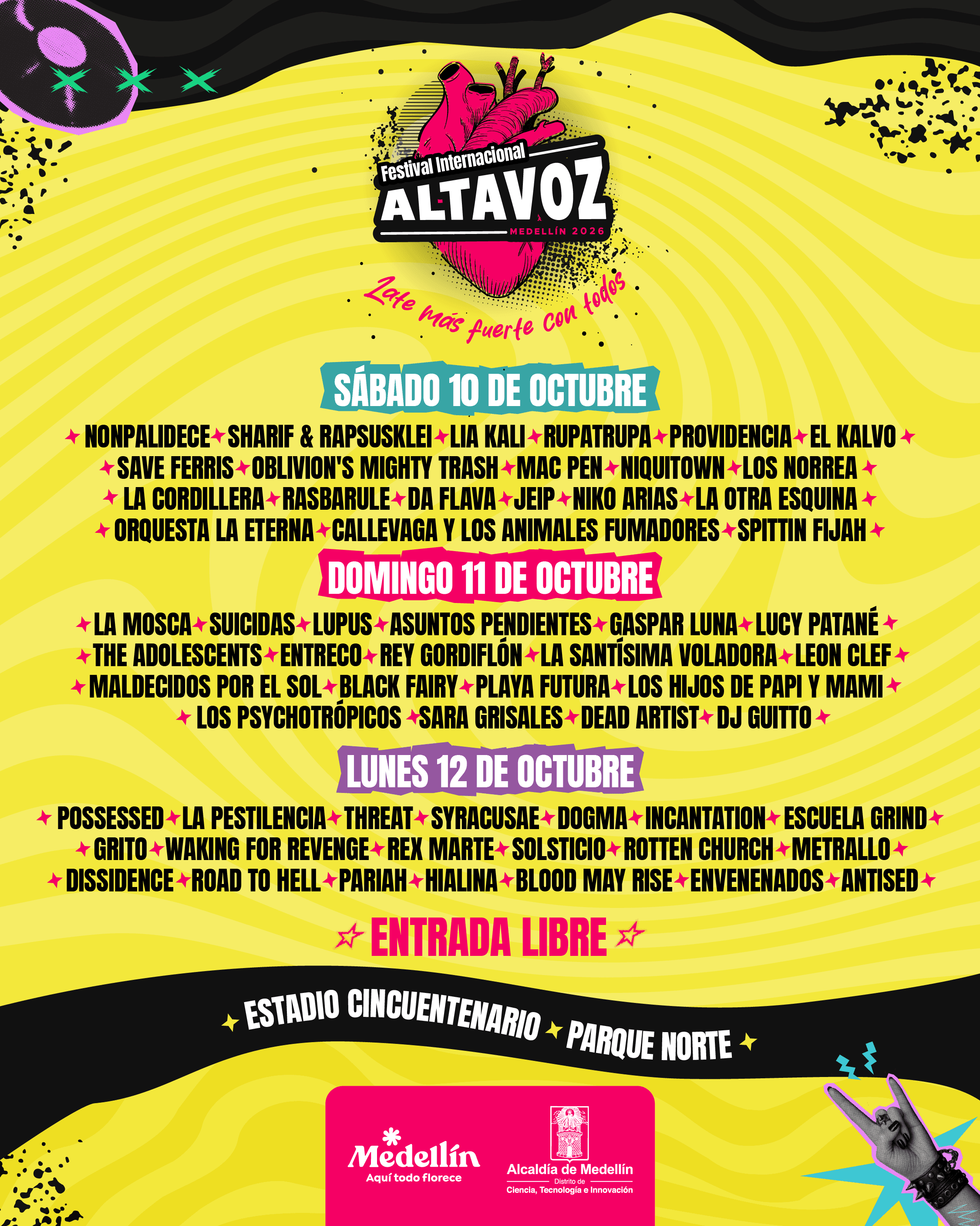 FESTIVAL INTERNACIONAL ALTAVOZ — 12-OCT-2026